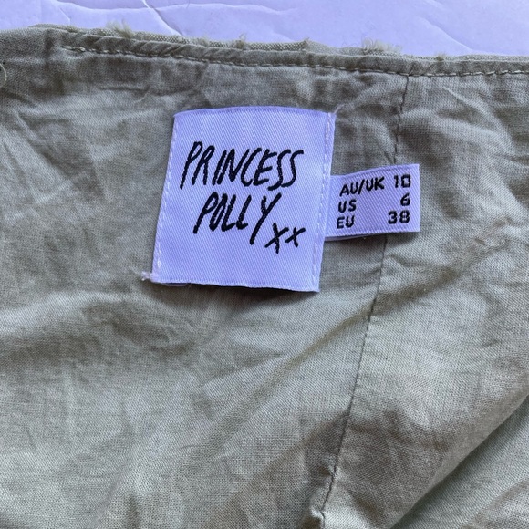 Princess Polly ANDRE MINI DRESS Halter Size 6 - Picture 8 of 11